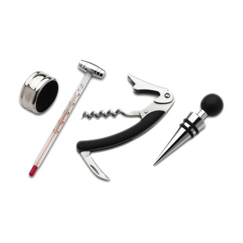 Set 4 accesorii pentru vin  Set 4 accesorii pentru vin