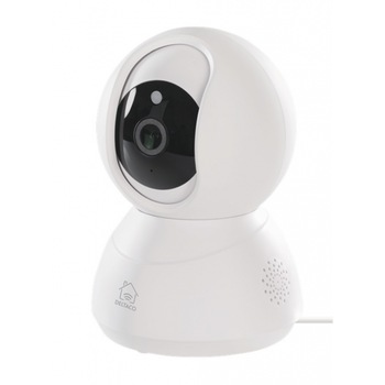 Camera pentru uz interior DELTACO SMART HOME SH-IPC03, 720p, WiFi 2.4GHz, IR 10m, 1/4 Camera pentru uz interior DELTACO SMART HOME SH-IPC03, 720p, WiFi 2.4GHz, IR 10m, 1/4