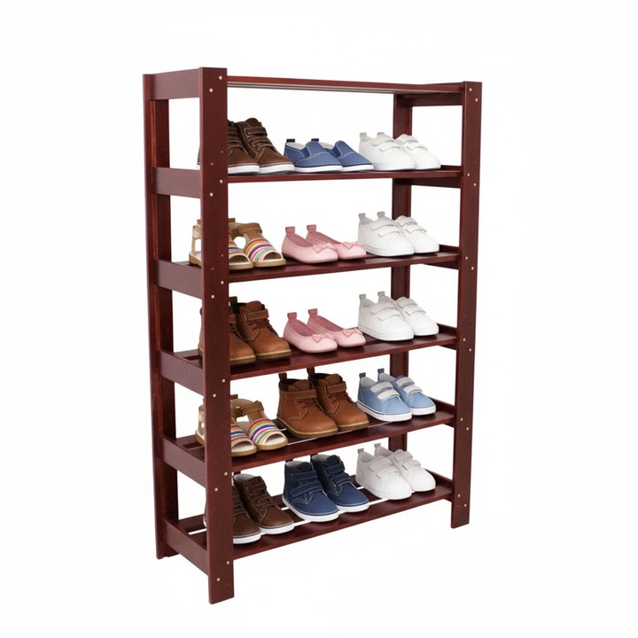 Organizator Pantofi Transilvan, Tofi, 6 Nivele, 85x30x125 cm, Cires