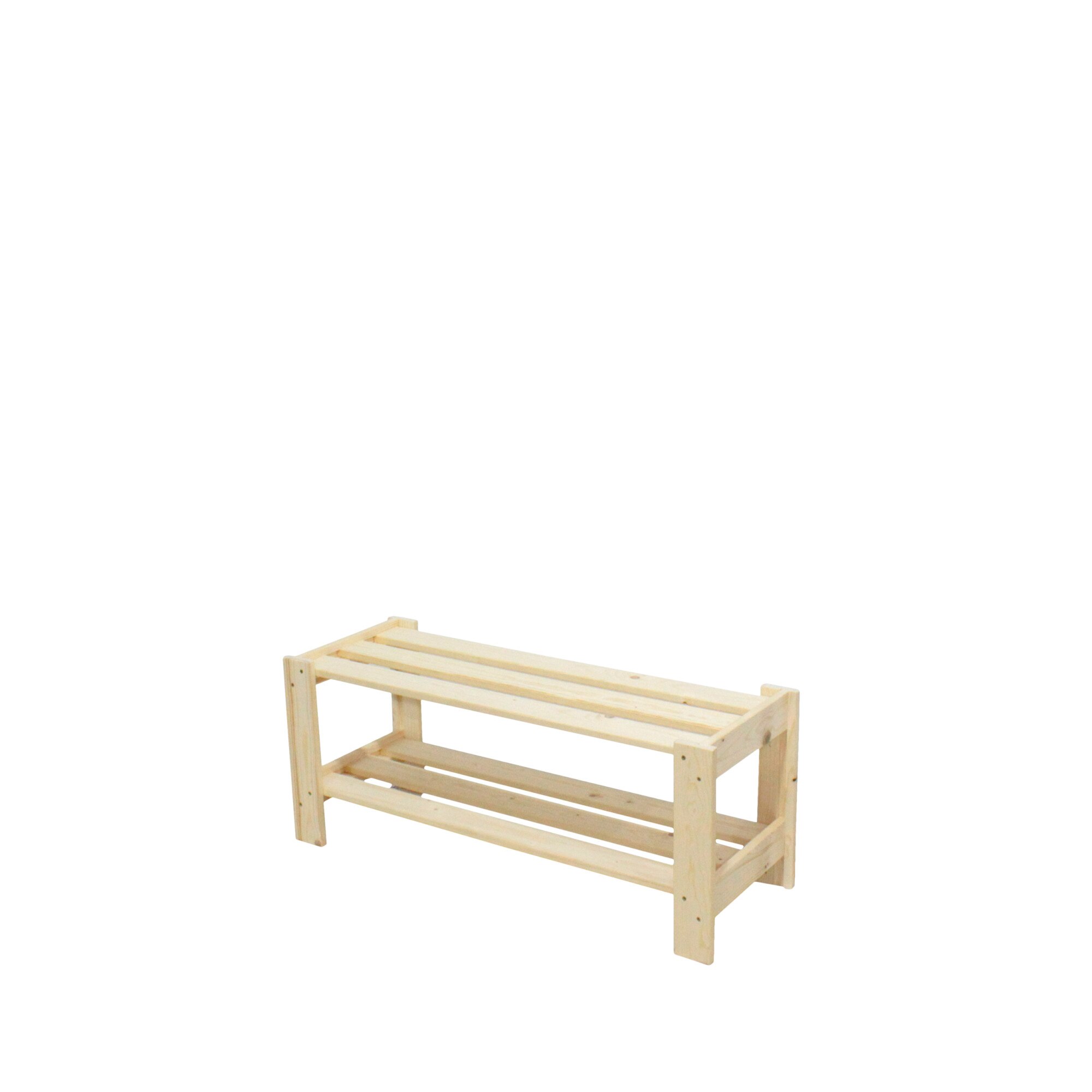 Organizator pantofi TOFI 2 nivele natur 84.6 x 30 x 34.8 cm