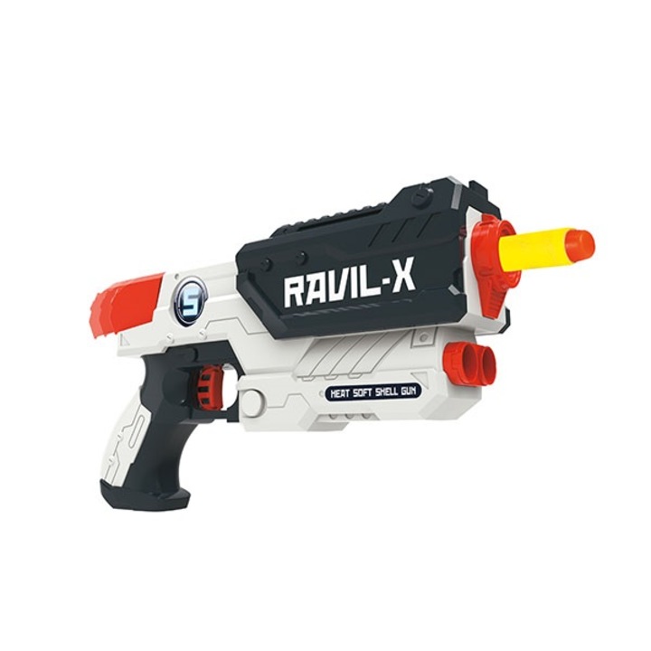 Pistol Toi-Toys - Foam StrikeX, Galactic Blaster, alb