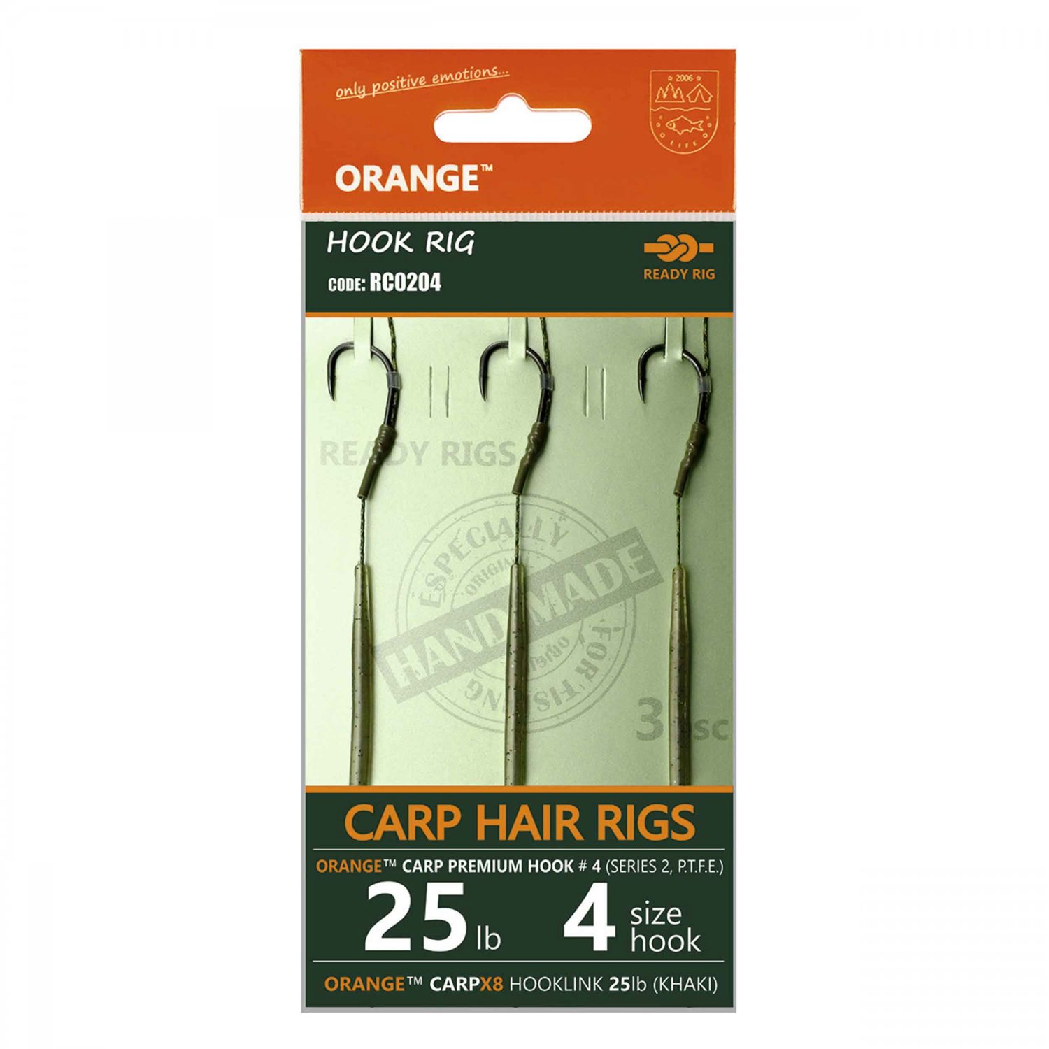 Rig Crap Series 2 No.6 20Lb Crap Hair Rigs