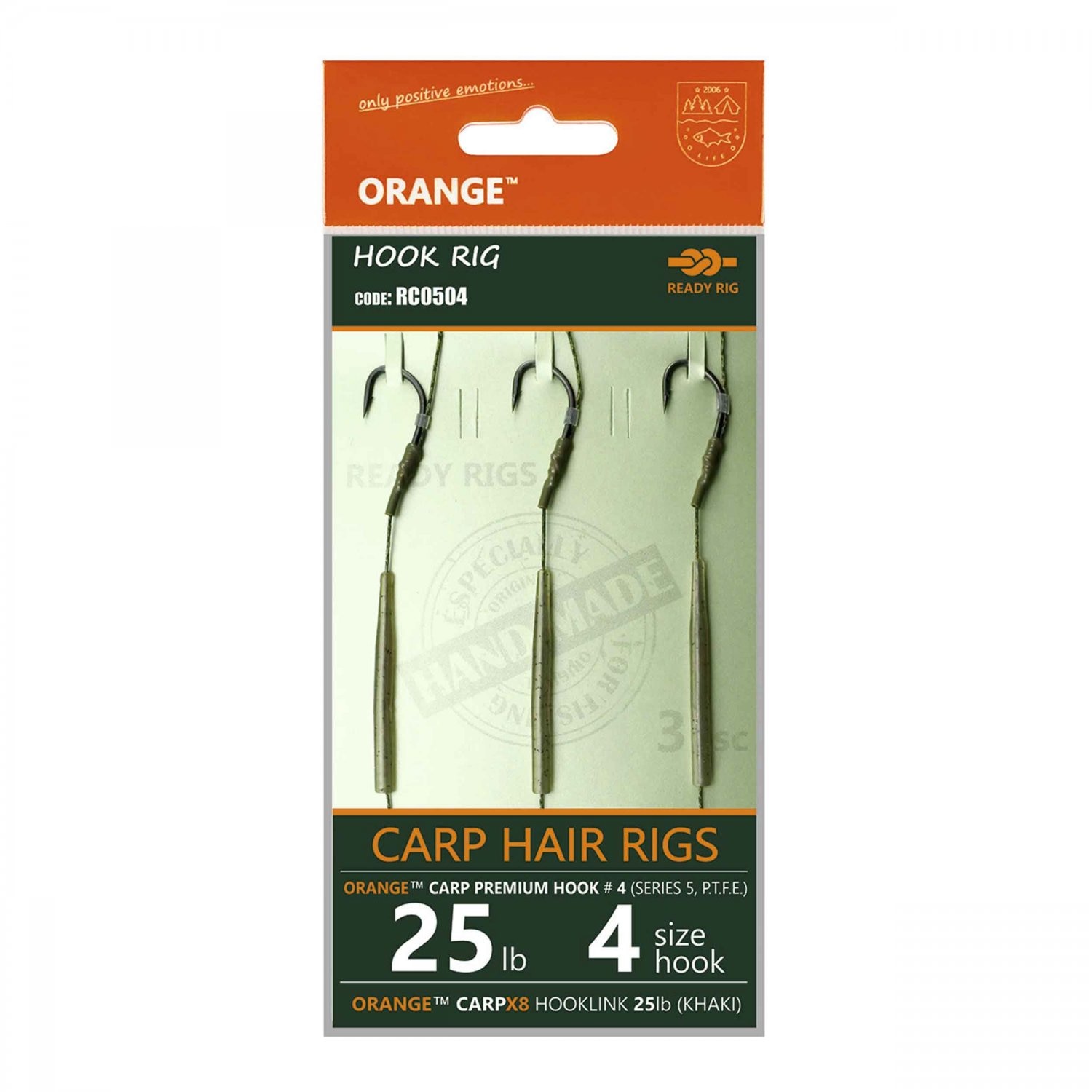 Rig Crap Series 3 No.8 15Lb Crap Hair Rigs