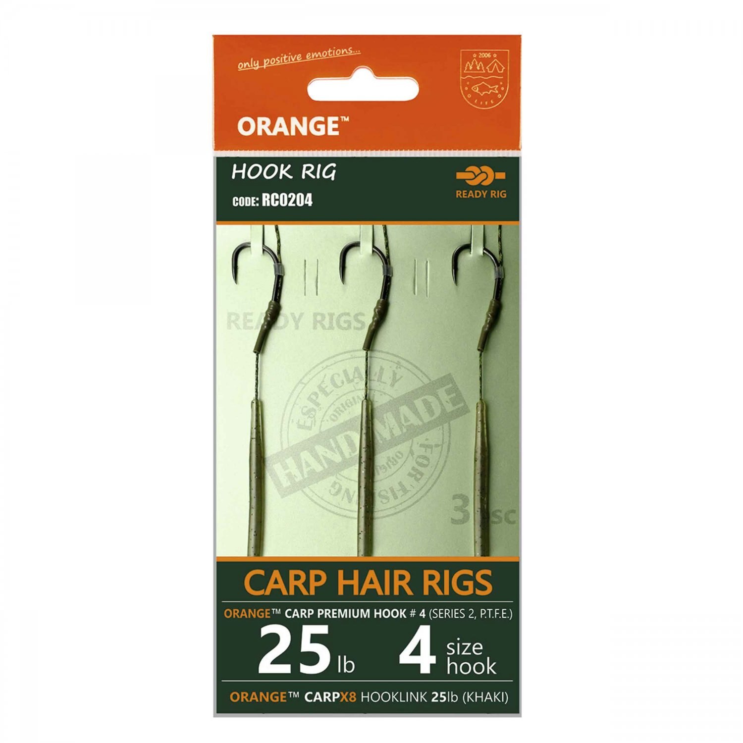 Rig Crap Series 2 No.4 25Lb Crap Hair Rigs