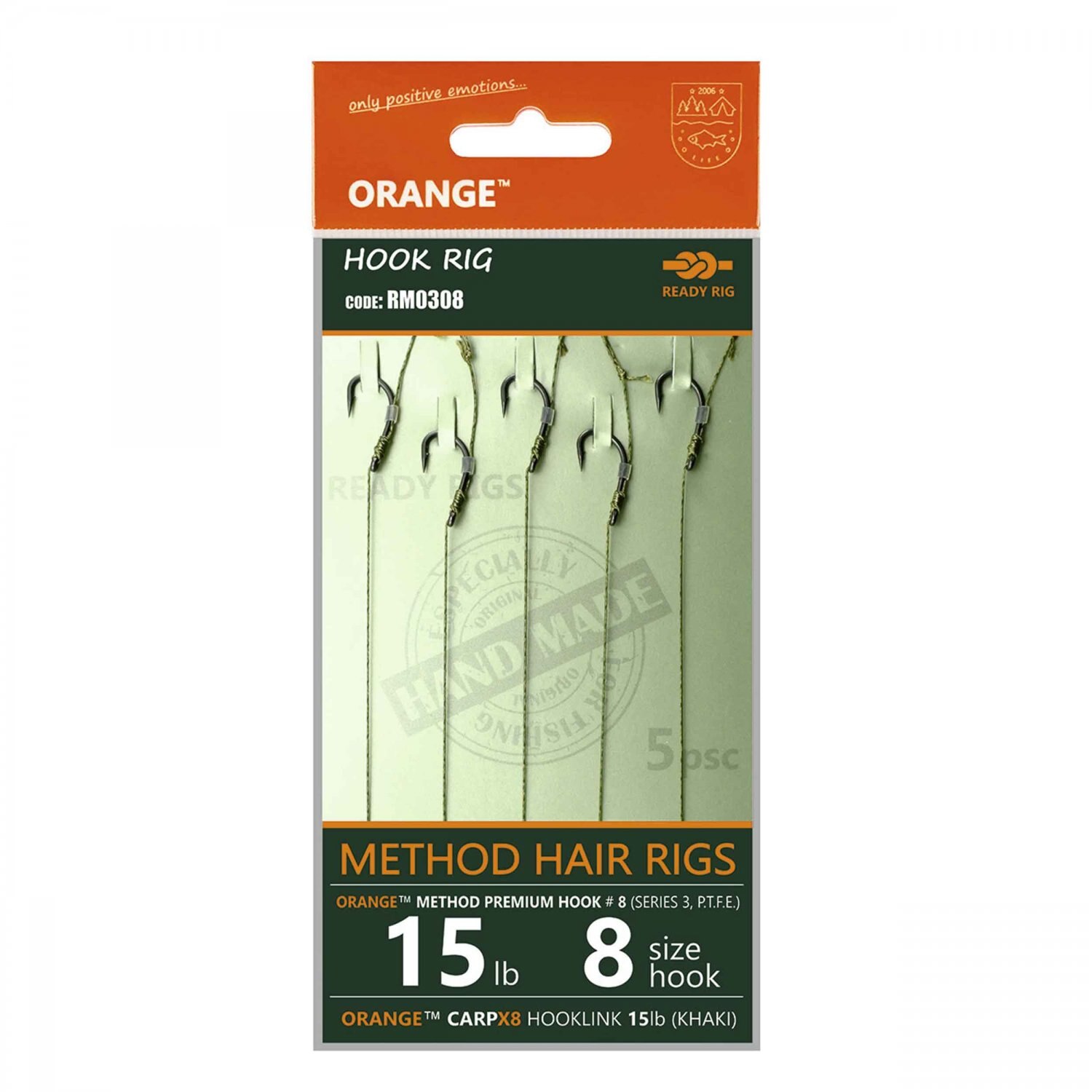 Rig Feeder Series 3 No.10 15Lb Method Hair Rigs