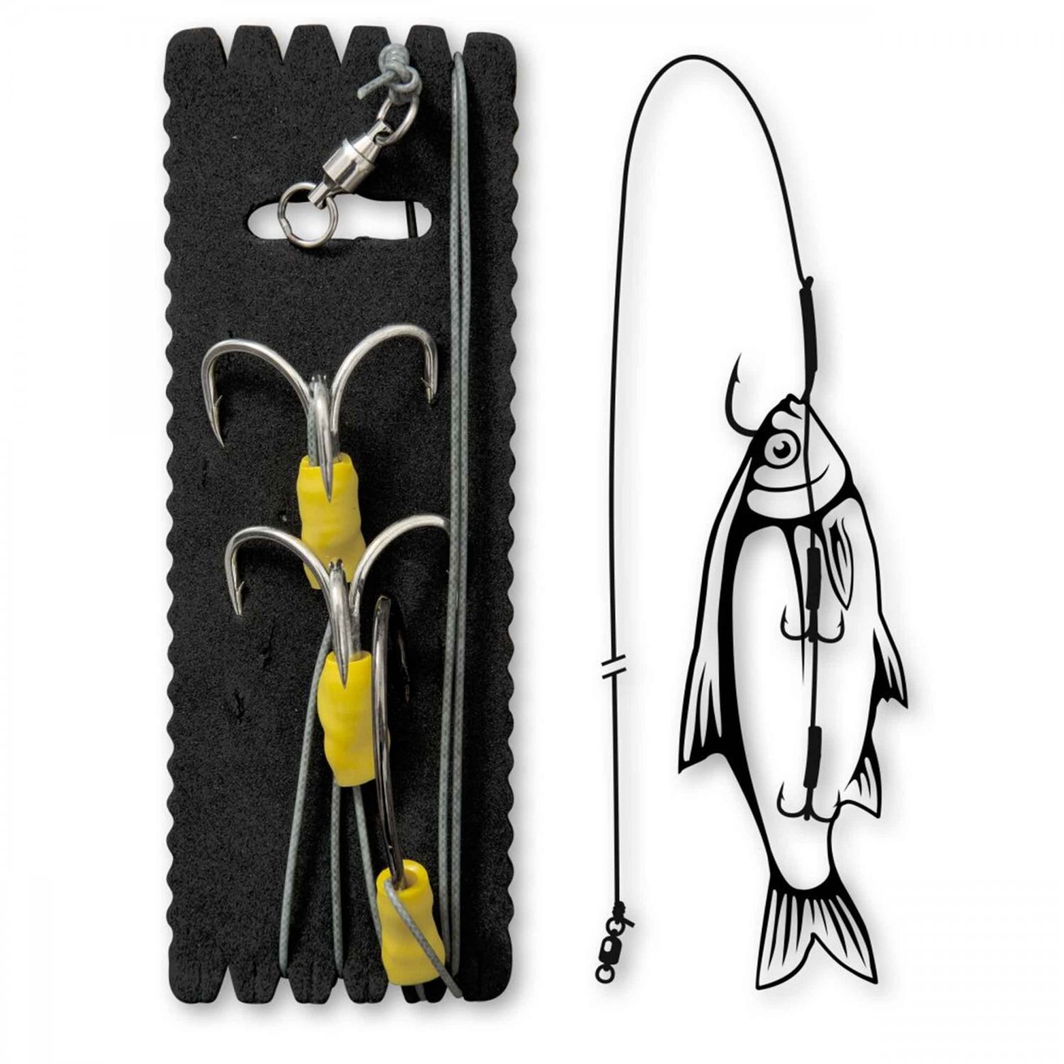 Rig Somn 10/0 3/0 3/0 Big Bait Rig XL