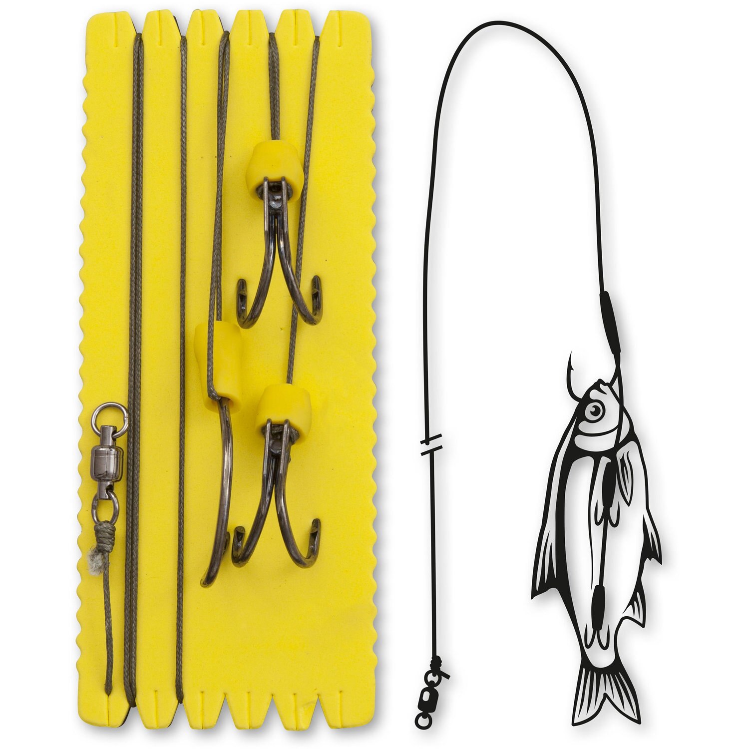 Rig Somn 8/0 3/0 3/0 Big Bait Ghost Rig L