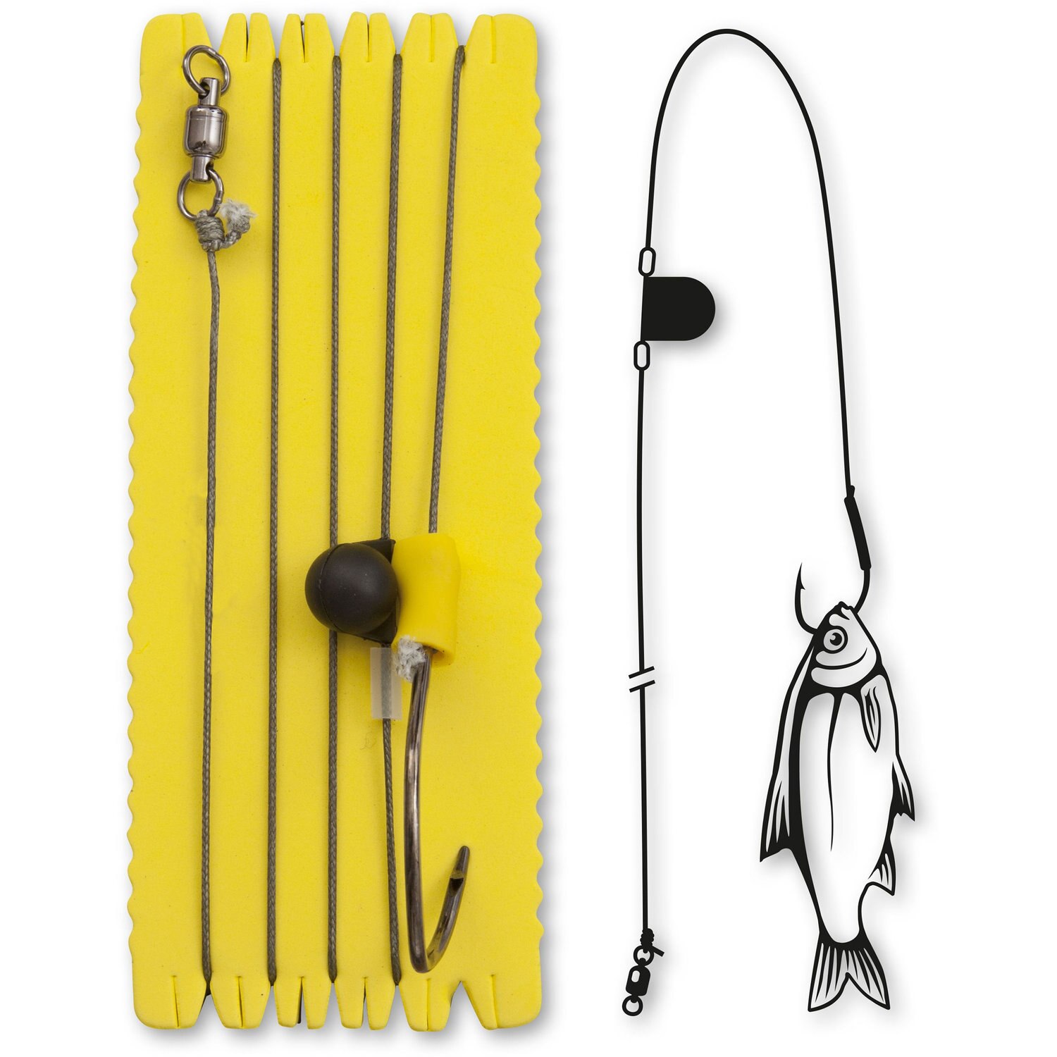 Rig Somn 8/0 Single Hook Rig With Rattle L