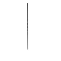 montant pentru balustrade din fier forjat lungime 900mm sectiune 12x12mm profil rasucit model 21010 imagen 35_0_
0