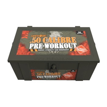 Pre-workout, Grenade 50 Calibre, Portocale, 580g Pre-workout, Grenade 50 Calibre, Portocale, 580g