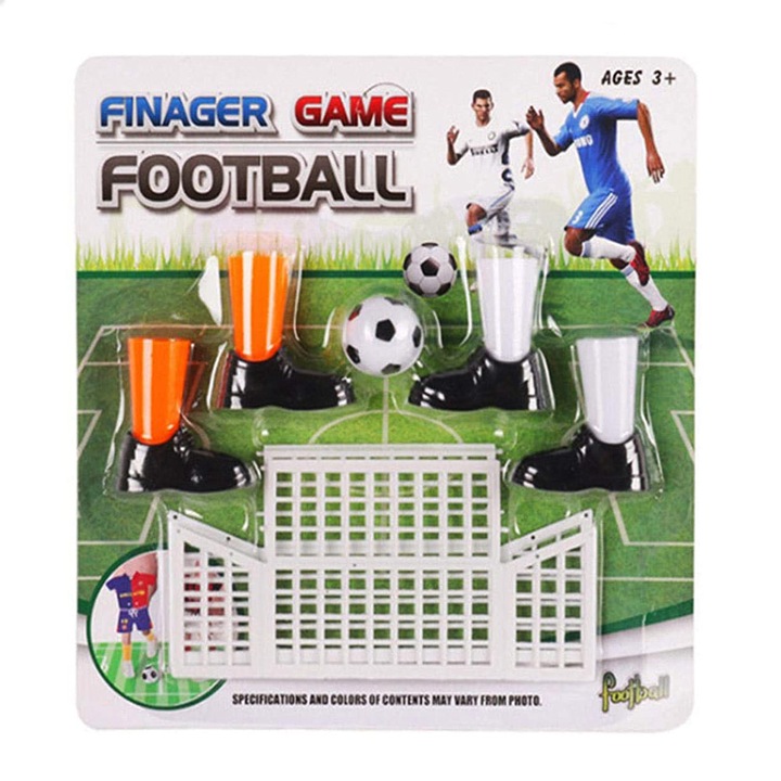 Set FINGERS Mini Joc de Fotbal, Jucarie AKU pentru copii si adulti, Interactiv acasa si birou, AK5069