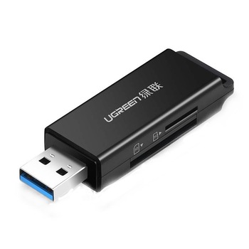 Card reader Ugreen CM104 USB-C +USB-A To TF/SD 3.0 Negru Card reader Ugreen CM104 USB-C +USB-A To TF/SD 3.0 Negru