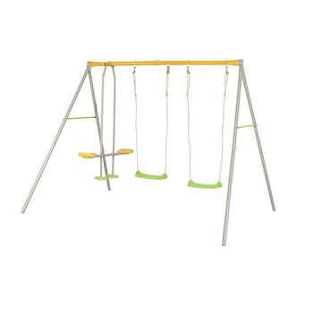 Complex de joaca cu 3 leagane pentru 4 copii Brioso Complex de joaca cu 3 leagane pentru 4 copii Brioso