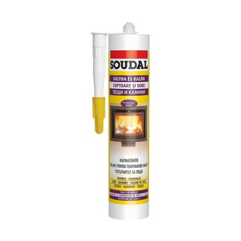 Solutie tehnica, mastic cuptoare Calofer, Soudal 280 ml Solutie tehnica, mastic cuptoare Calofer, Soudal 280 ml
