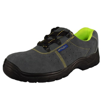 Pantofi de protectie BPZS1, clasa S1, piele intoarsa, marimea 43 Pantofi de protectie BPZS1, clasa S1, piele intoarsa, marimea 43
