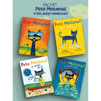 Pachet Pete Motanul 4 vol ED 2021, de James Dean, Eric Litwin, Kimberly Dean Pachet Pete Motanul 4 vol ED 2021, de James Dean, Eric Litwin, Kimberly Dean