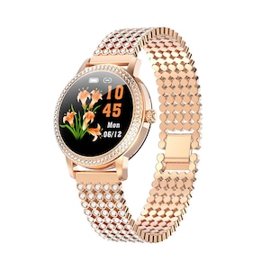 Ceas Smartwatch Kingwear LW20 PRO, senzor de ritm cardiac, rezistent la apa IP68, 128Kb RAM + 64Mb ROM, display 1.04 inch TFT cu touch screen, rezolutie 240 * 198 pixeli, capacitate baterie 120mAh