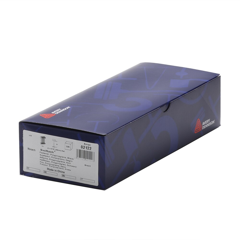 Set fire de etichetat Standard cu paleta, negru, 5000 bucati