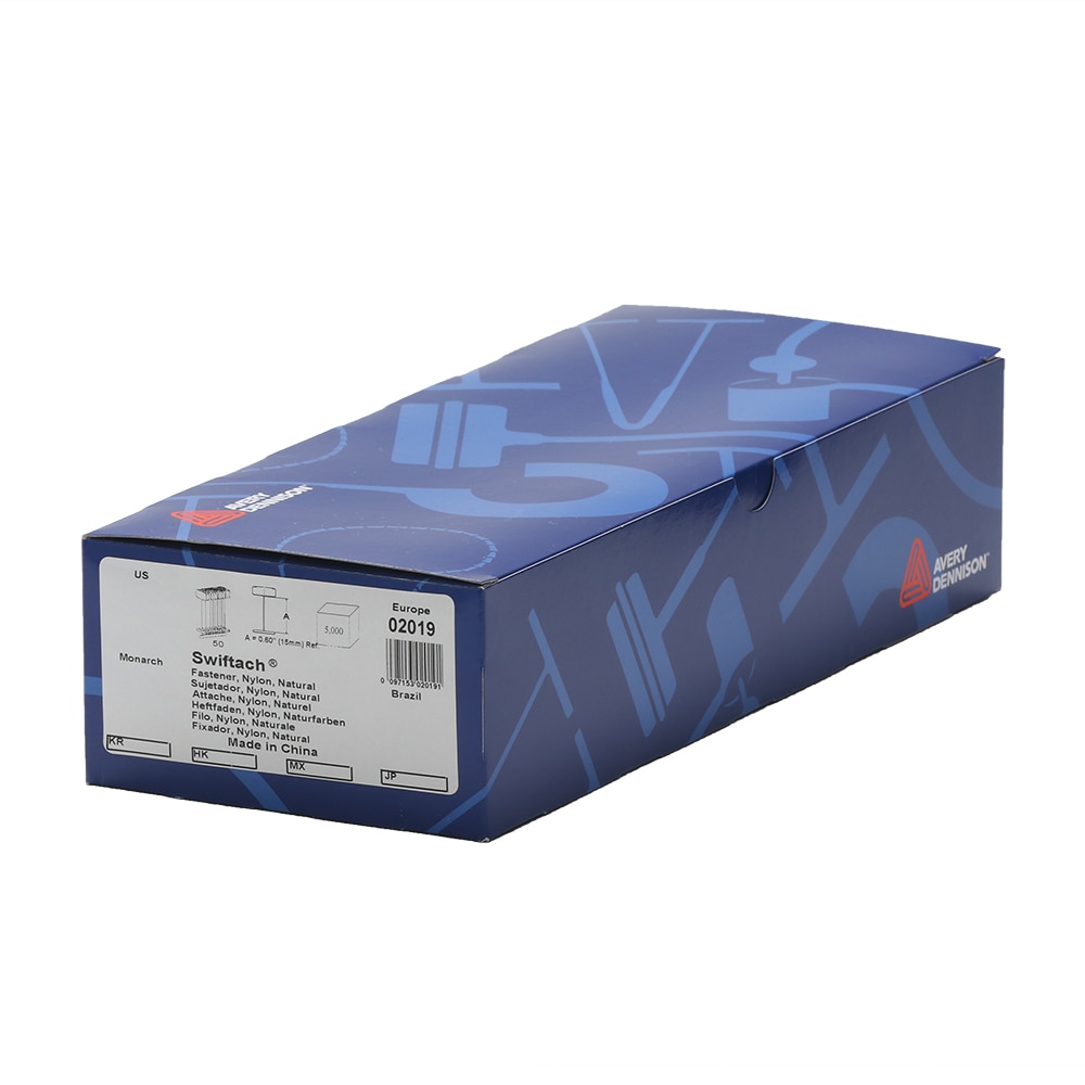 Set fire de etichetat Standard cu paleta, 15 mm, alb, 5000 bucati