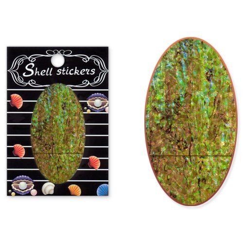 Sticker pentru unghii MoonbasaNails, Shell Effect, D926