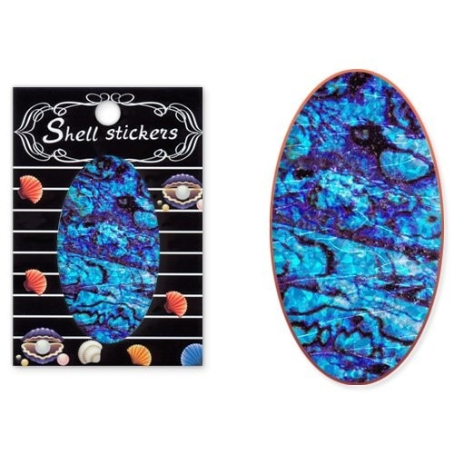 Sticker pentru unghii MoonbasaNails, Shell Effect, D932