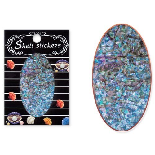 Sticker pentru unghii MoonbasaNails, Shell Effect, D921