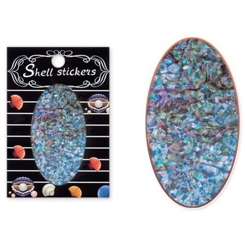 Sticker pentru unghii MoonbasaNails, Shell Effect, D921 Sticker pentru unghii MoonbasaNails, Shell Effect, D921