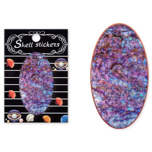 Sticker pentru unghii MoonbasaNails, Shell Effect, D925