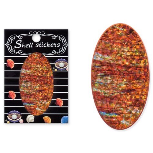 Sticker pentru unghii MoonbasaNails, Shell Effect, D924