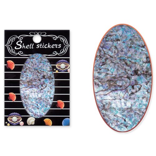 Sticker pentru unghii MoonbasaNails, Shell Effect, D922