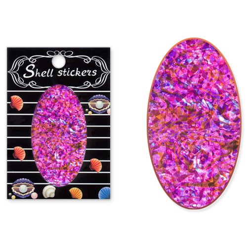 Sticker pentru unghii MoonbasaNails, Shell Effect, D920