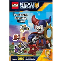 LEGO Nexo Knights. Pe locuri, fiti gata, lipiti!