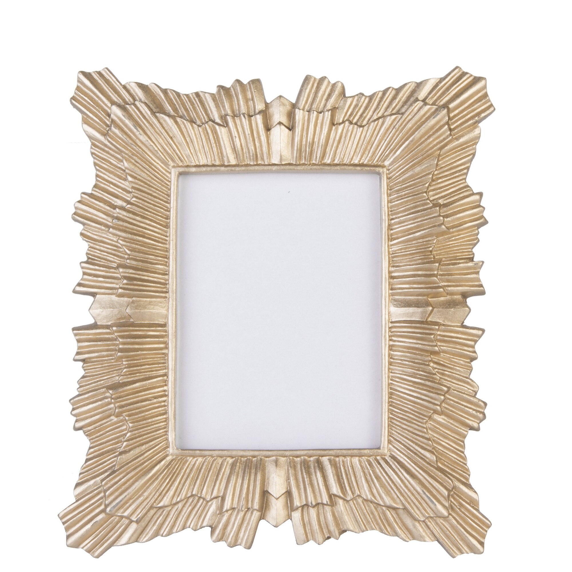 Rama foto, cadru auriu, 16.5x14,5 cm