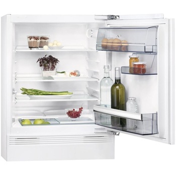 Frigider incorporabil AEG SKB582F1AF, 133 L, Static, Control mecanic, Clasa F, H 81.9 cm, Alb Frigider incorporabil AEG SKB582F1AF, 133 L, Static, Control mecanic, Clasa F, H 81.9 cm, Alb