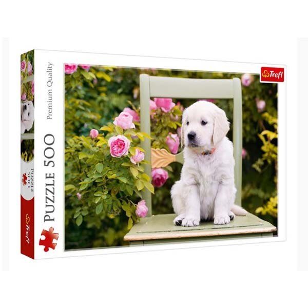 Puzzle Trefl, Puppy, + 12 ani, Multicolor, 500 piese