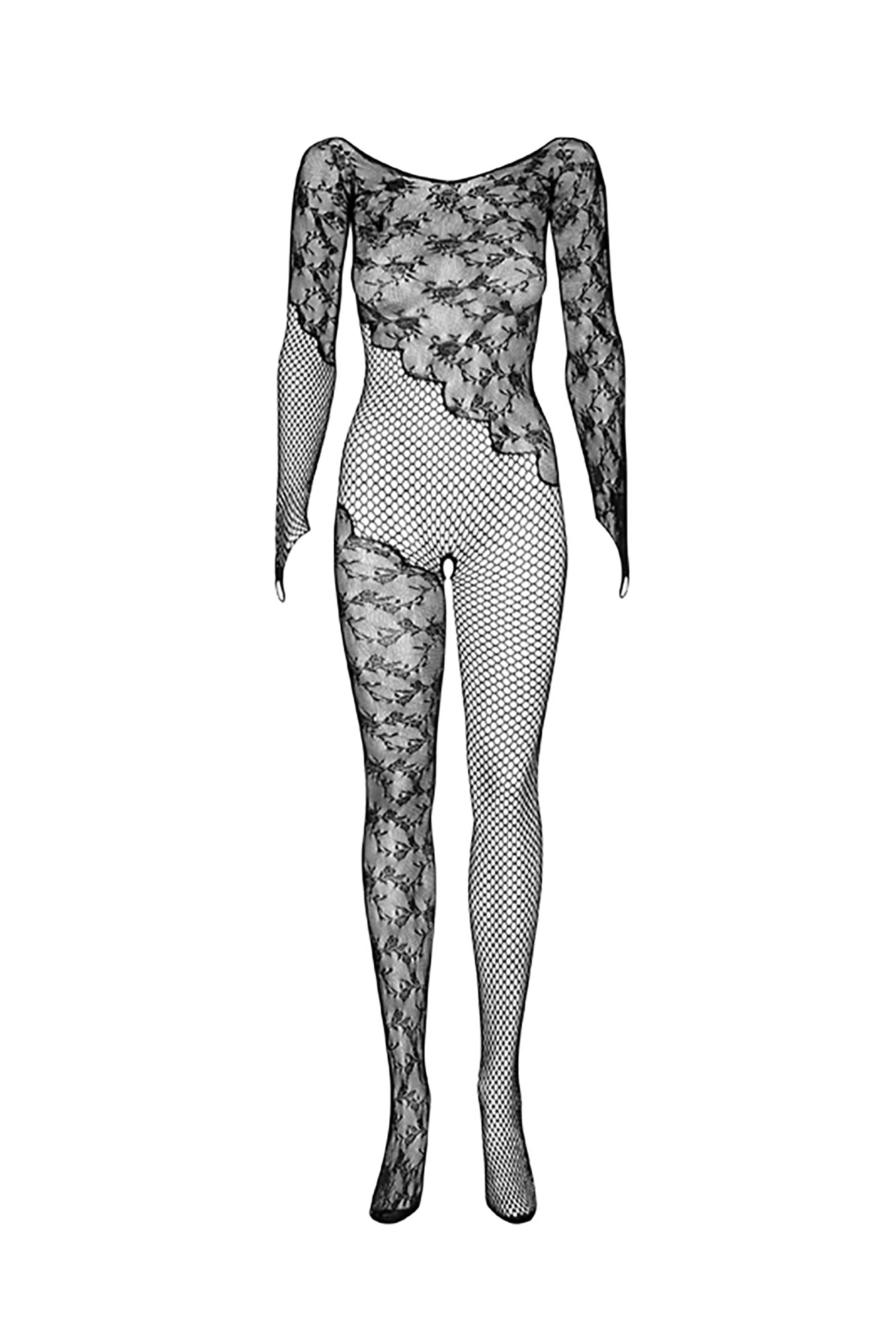 Body Obsessive F210, Nylon/Elastan, Negru, S/M/L