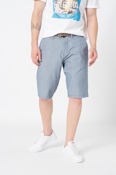 Tom Tailor, Bermude chino regular fit Josh, Albastru lavanda Tom Tailor, Bermude chino regular fit Josh, Albastru lavanda