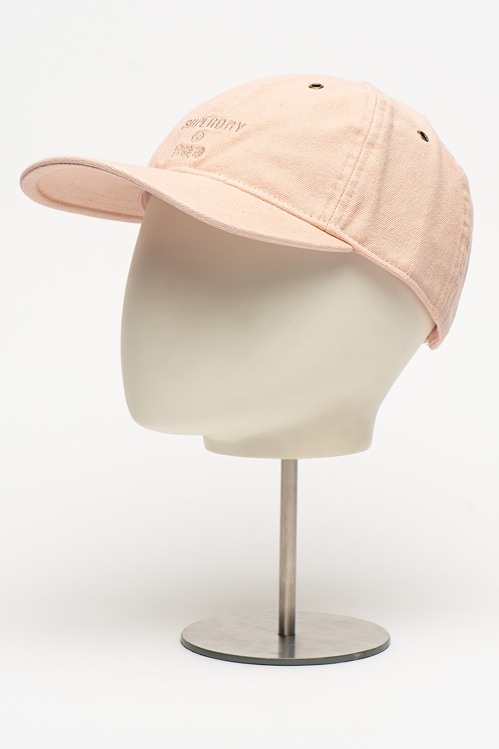 SUPERDRY, Sapca cu anouri metalice, Roz pastel