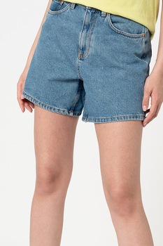 Tom Tailor, Pantaloni scurti de denim mom-fit, Albastru deschis Tom Tailor, Pantaloni scurti de denim mom-fit, Albastru deschis