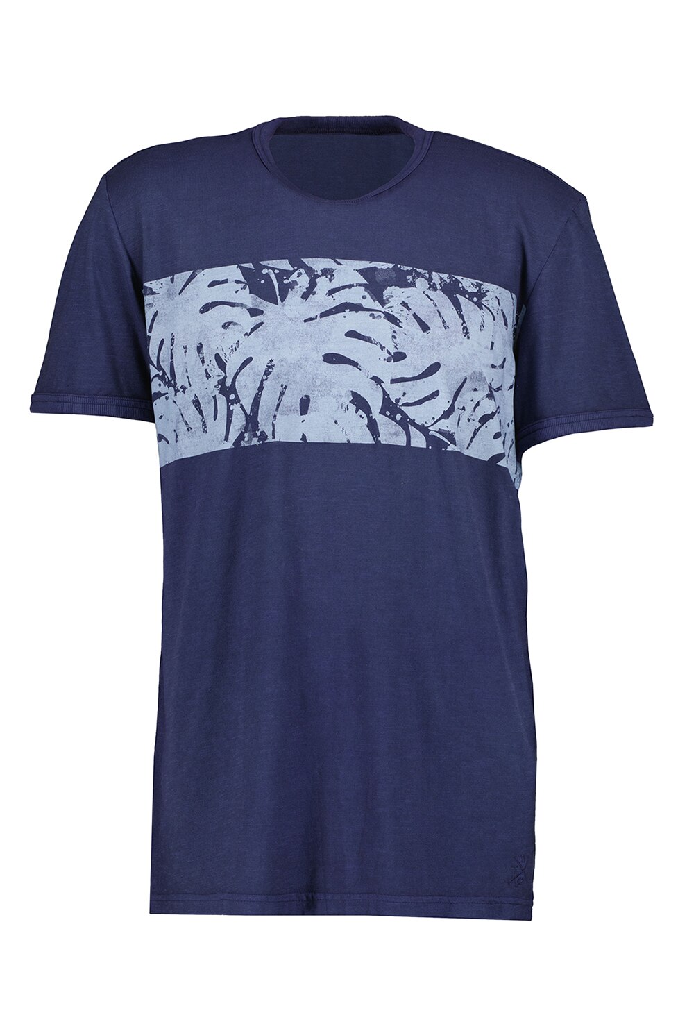 Tricou Tom Tailor regular fit cu imprimeu, Albastru