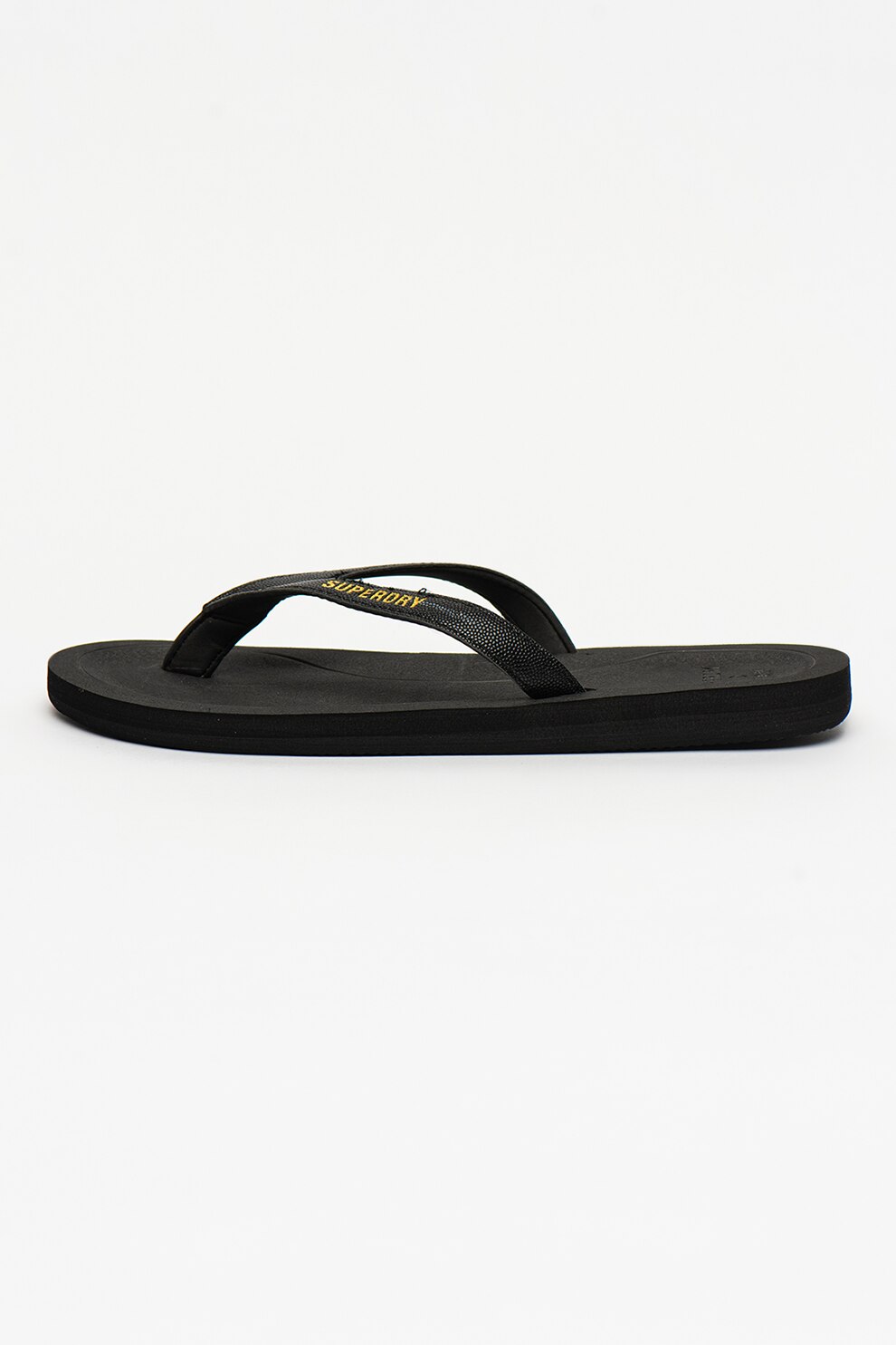 SUPERDRY, Papuci flip flop de cauciuc Baseline