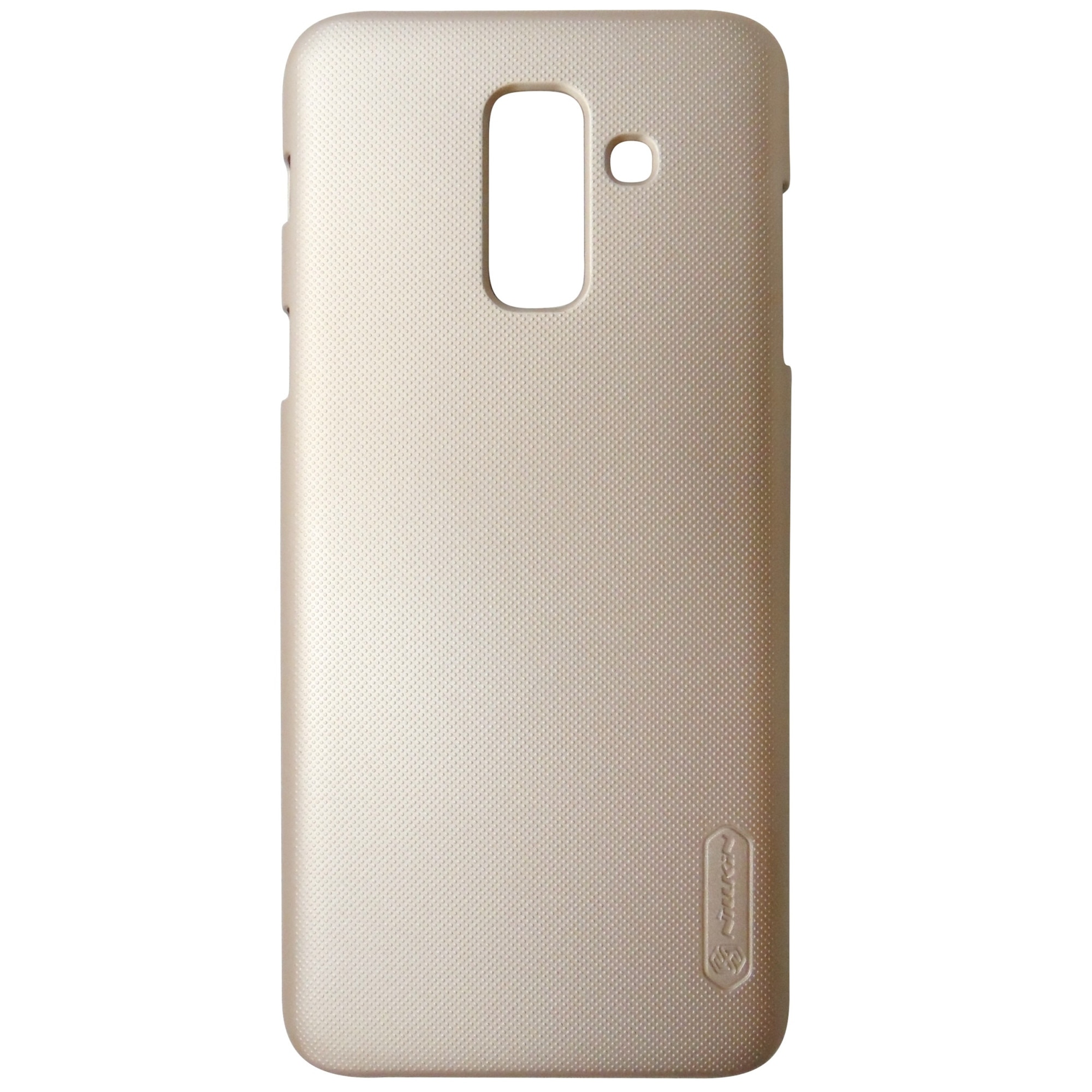 Husa tip capac spate Nillkin Super Frosted policarbonat auriu pentru Samsung Galaxy A6 Plus 2018