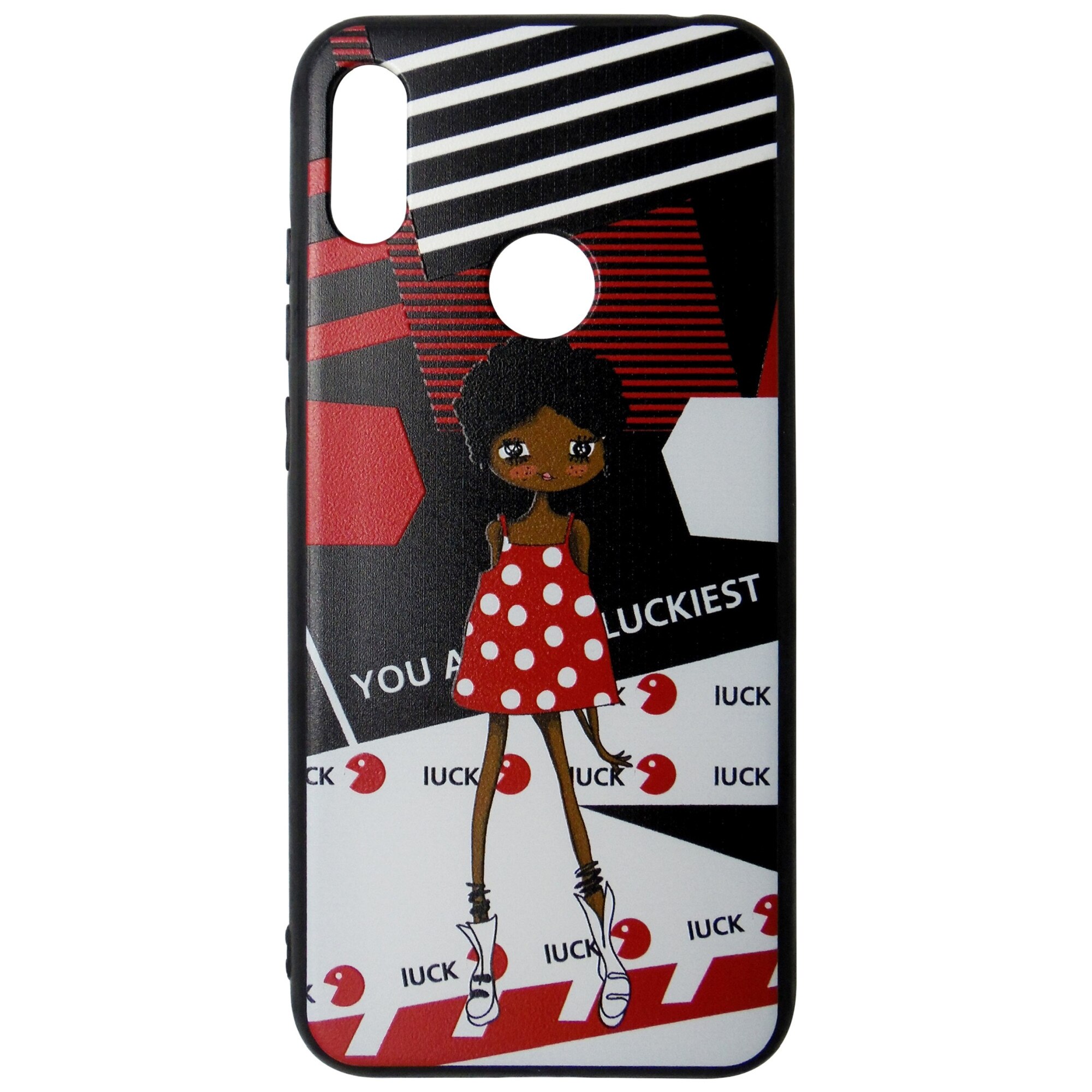 Husa tip capac spate WK Design 3D silicon TPU + plastic multicolor pentru Huawei Y6S, Y6 (2019)