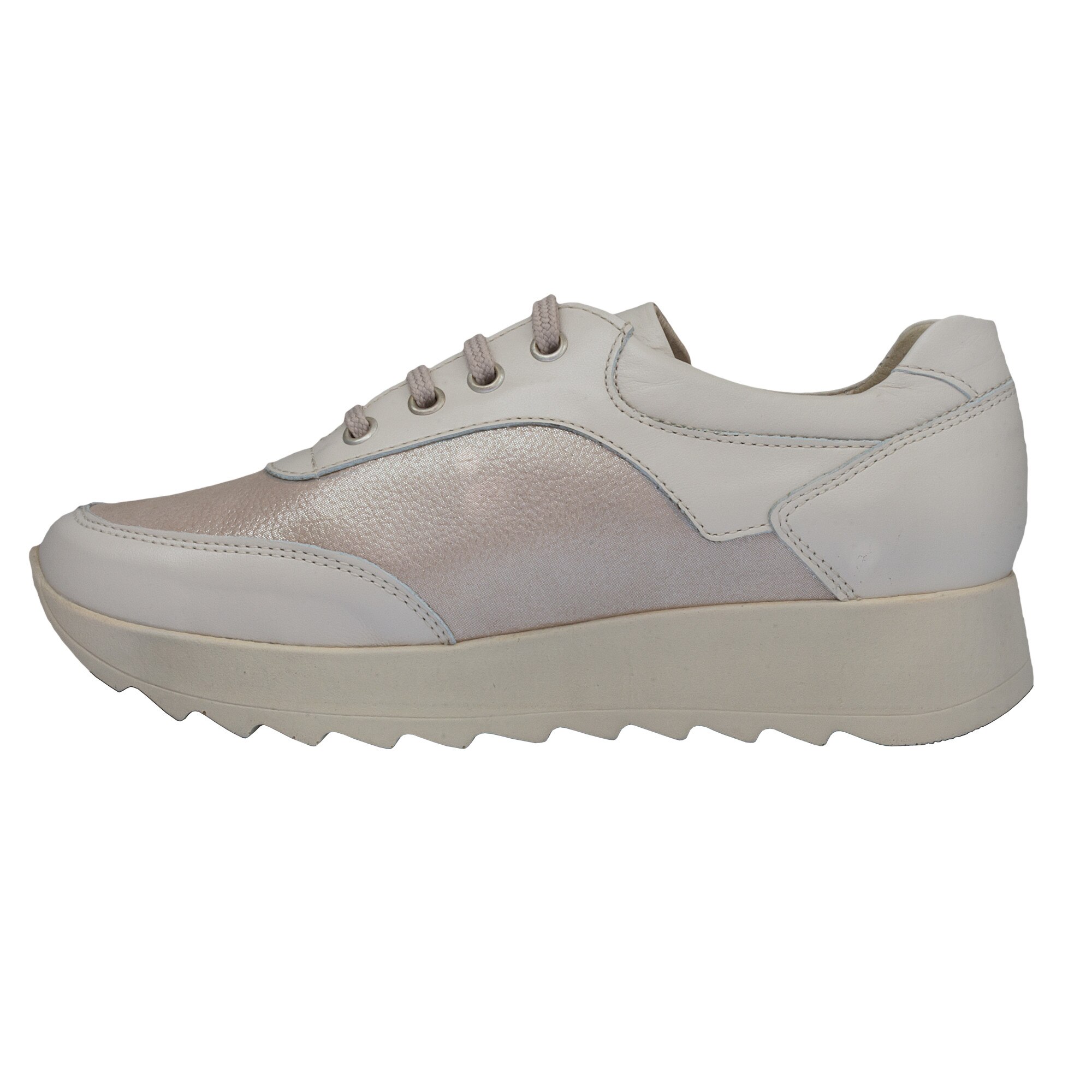 Pantofi dama Caspian 2115, Bej/Roz