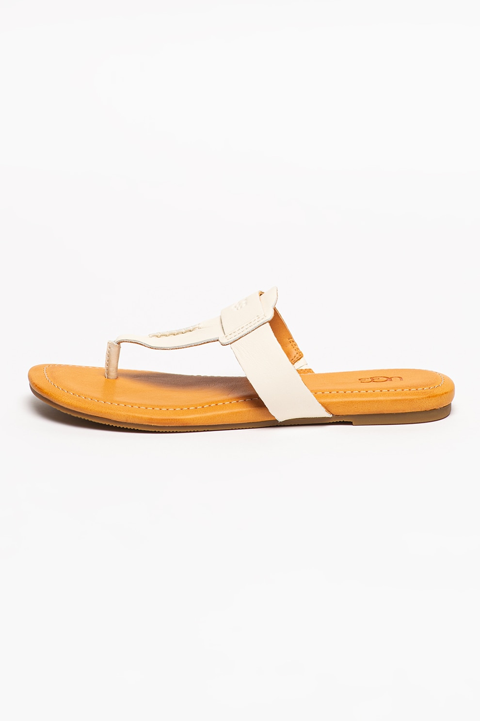 UGG, Papuci flip-flop de piele Gaila