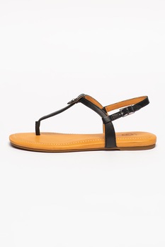 UGG, Sandale de piele intoarsa cu bareta separatoare Madeena UGG, Sandale de piele intoarsa cu bareta separatoare Madeena
