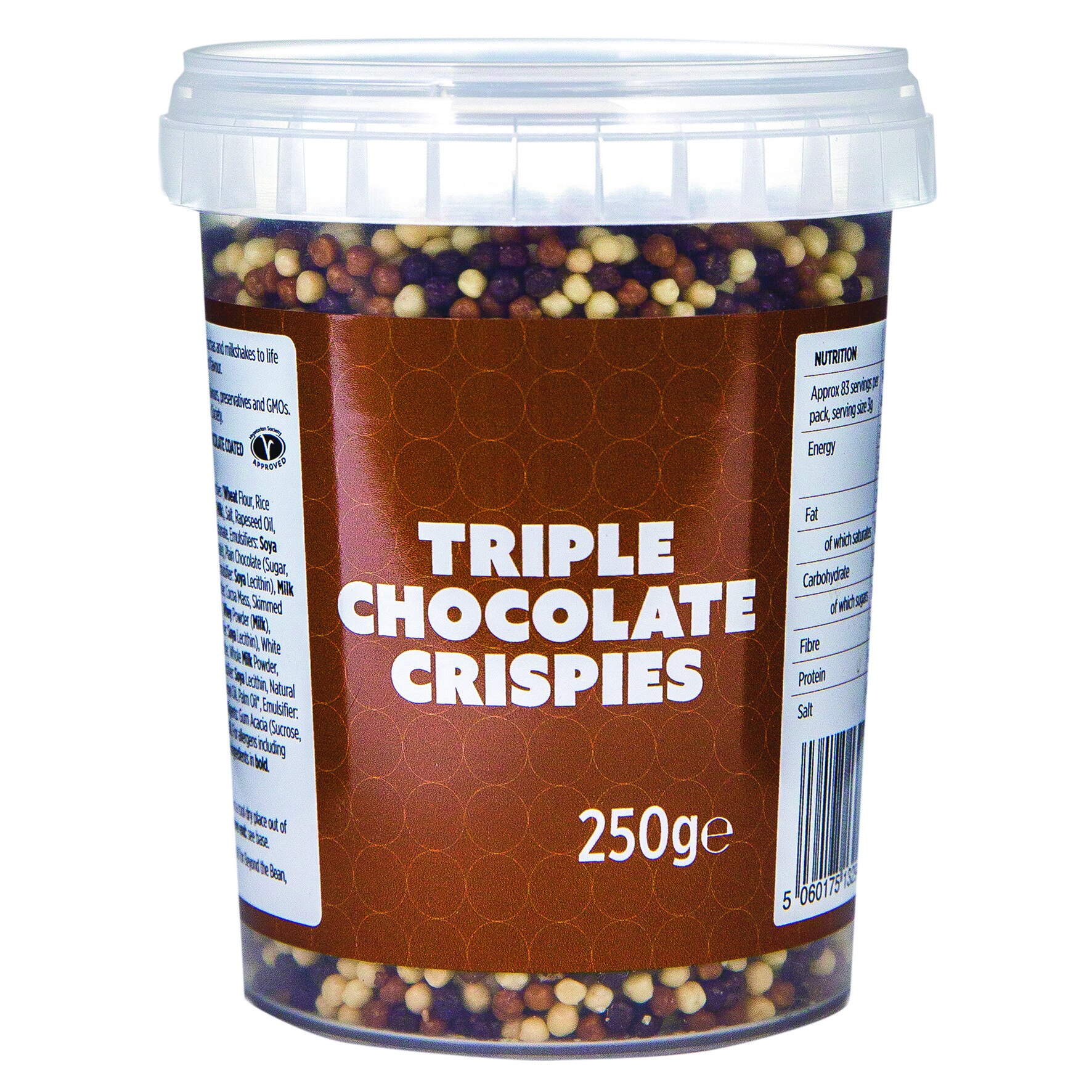 Topping Triple Chocolate Crispies, 250g