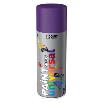 Spray vopsea Biodur Violet RAL 4005 400 ml Spray vopsea Biodur Violet RAL 4005 400 ml