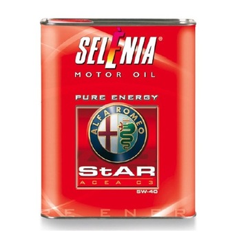 Ulei motor Selenia Star Pure Energy Alfa Romeo, 5W40, bidon tabla, 2L Ulei motor Selenia Star Pure Energy Alfa Romeo, 5W40, bidon tabla, 2L