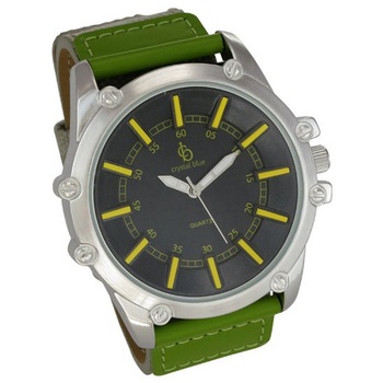 Ceas barbatesc -Crystal Blue - Oversize Green Ceas barbatesc -Crystal Blue - Oversize Green